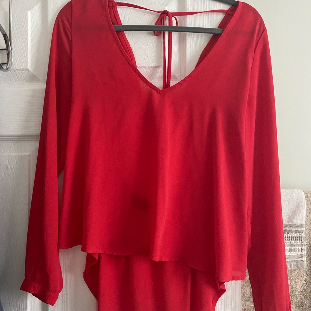 Nasty Gal High Low Blouse